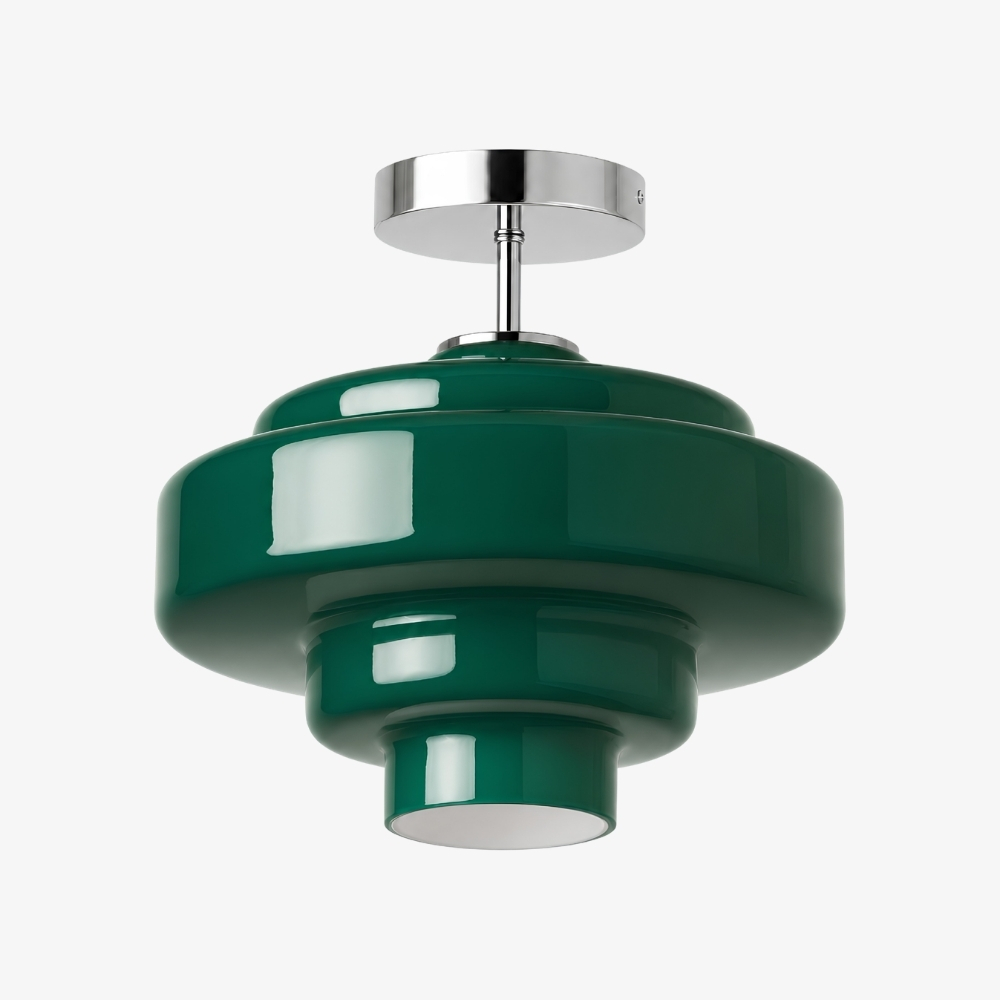 Green Koloro glass ceiling light SKU