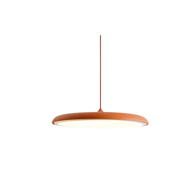 Orange Pendelleuchte