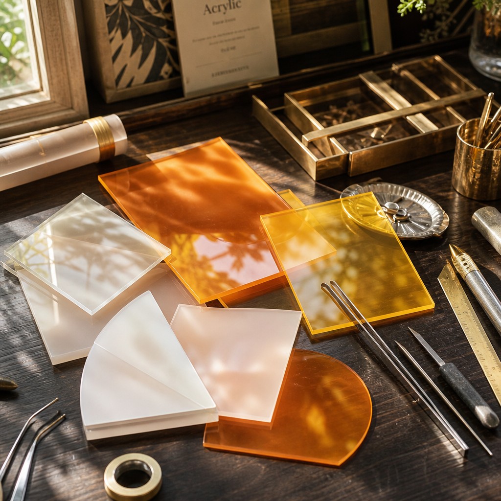 Materialien in leuchtenden Farben