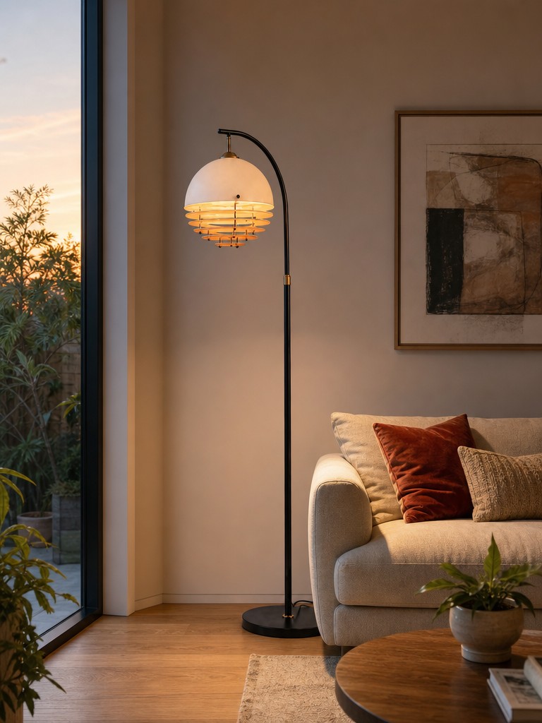 Inspiration für das Esszimmer bei Sonnenuntergang im Nachglühen
