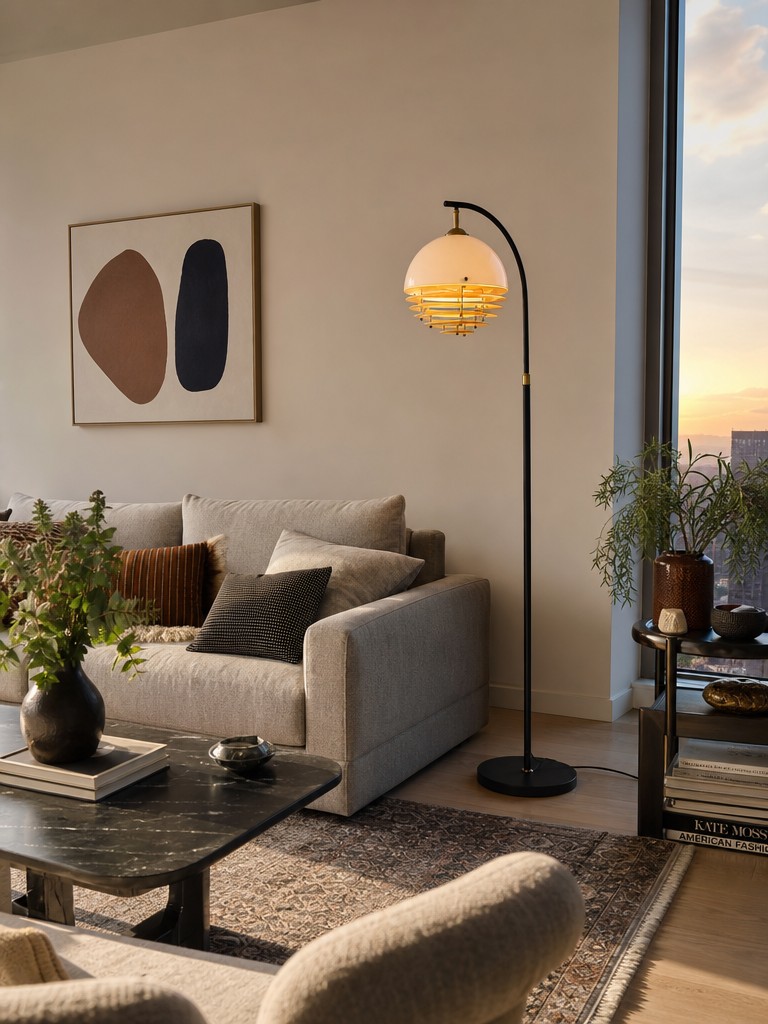 Afterglow Sunset Home Inspiration Schreibtischszene