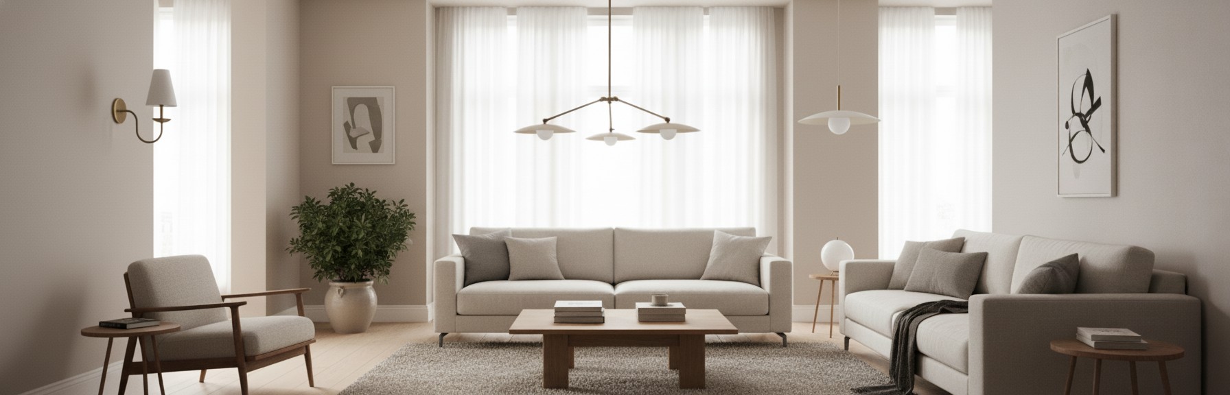 Curva Metal-Serie in einem Wohnzimmer
