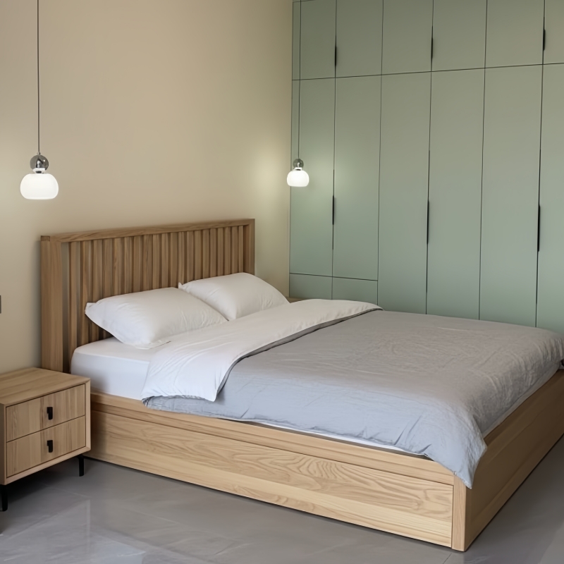 Kundenfoto der Ornavigo Pendelleuchte im Schlafzimmer