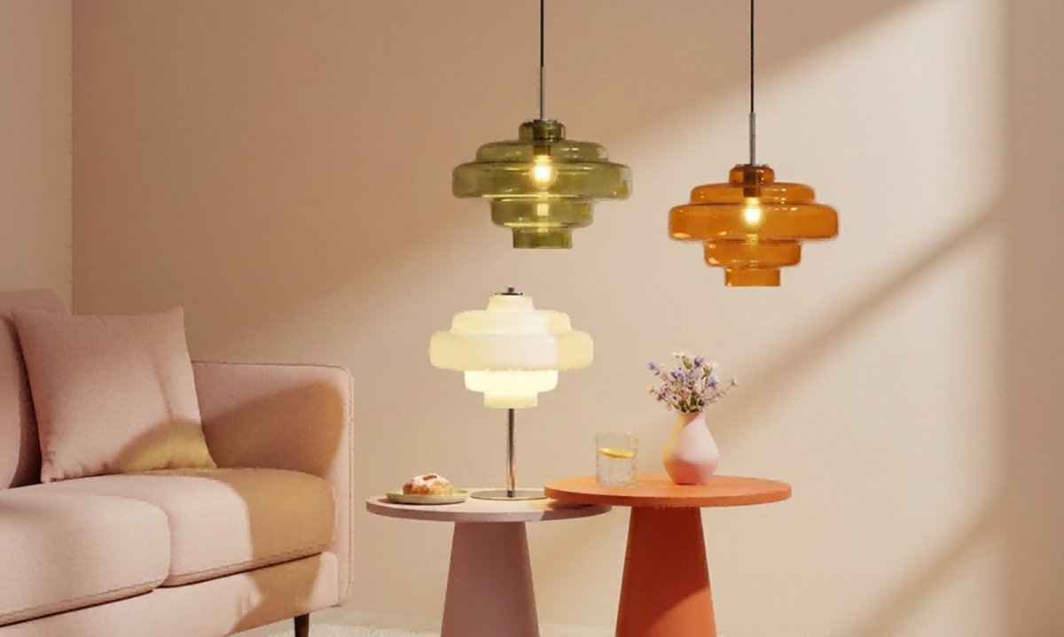Bunte Bauhaus-Serie