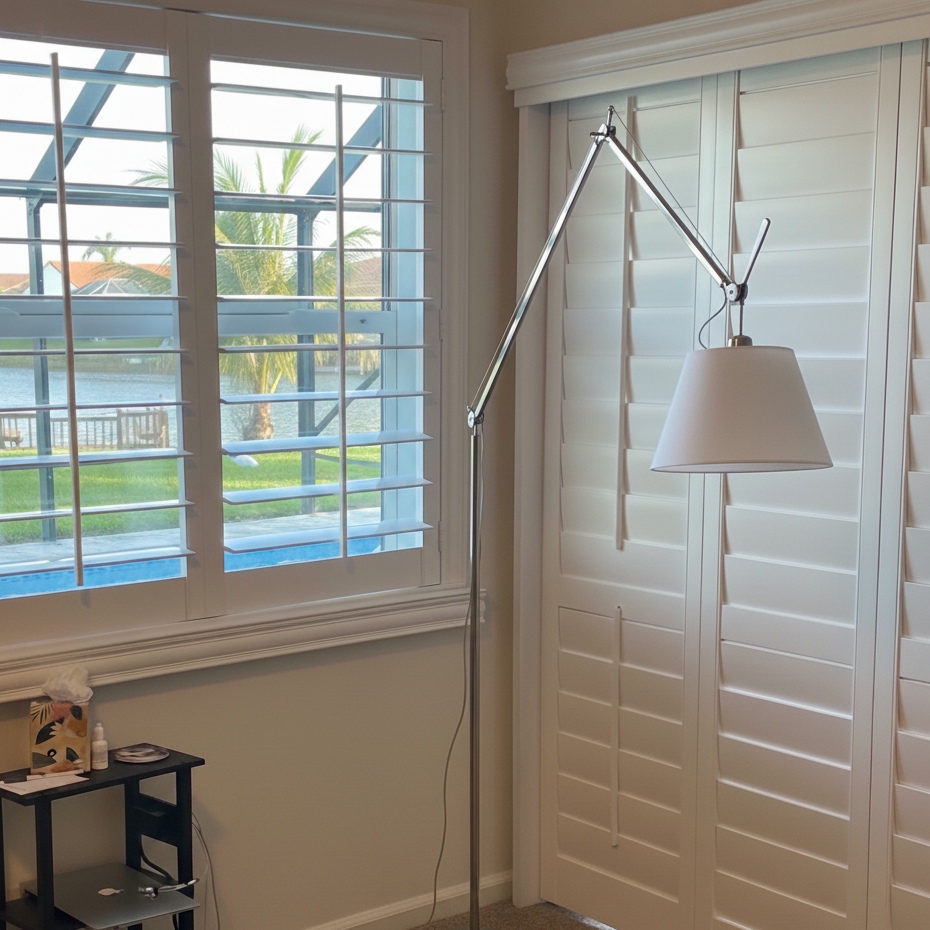 Kundenfoto mit Tolomeo Mega Lampe am Fenster