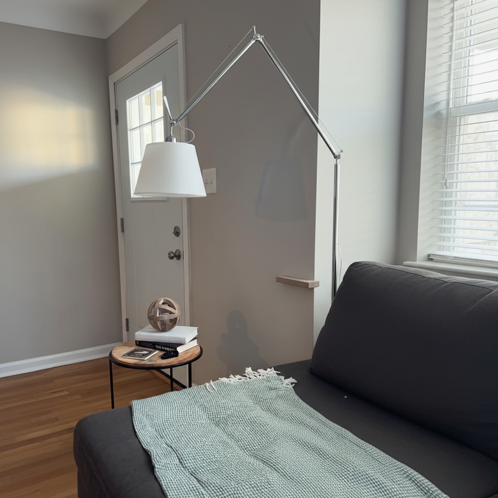 Kundenfoto mit Tolomeo Mega Lampe in Sitzecke