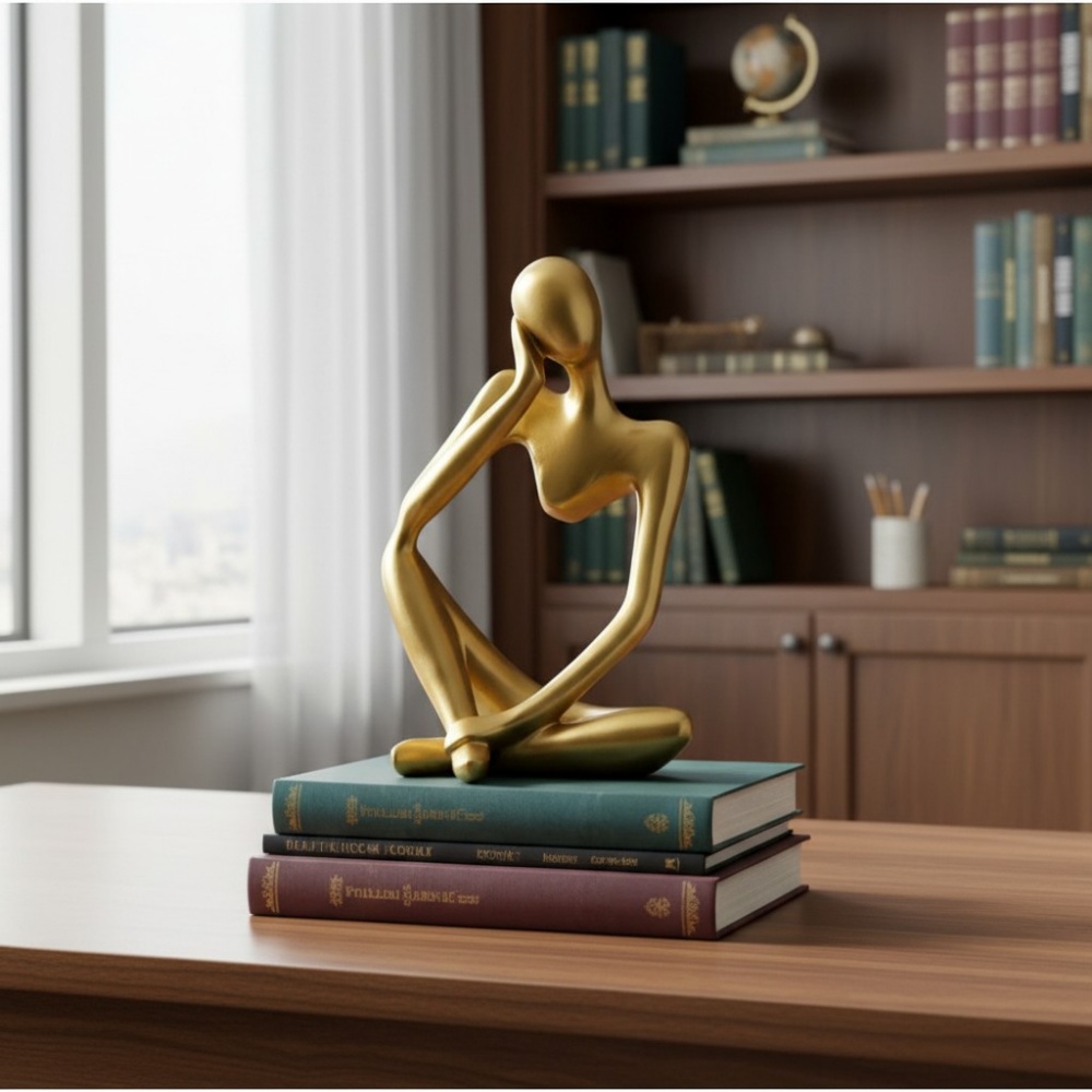 Denkerfigur B-Gold