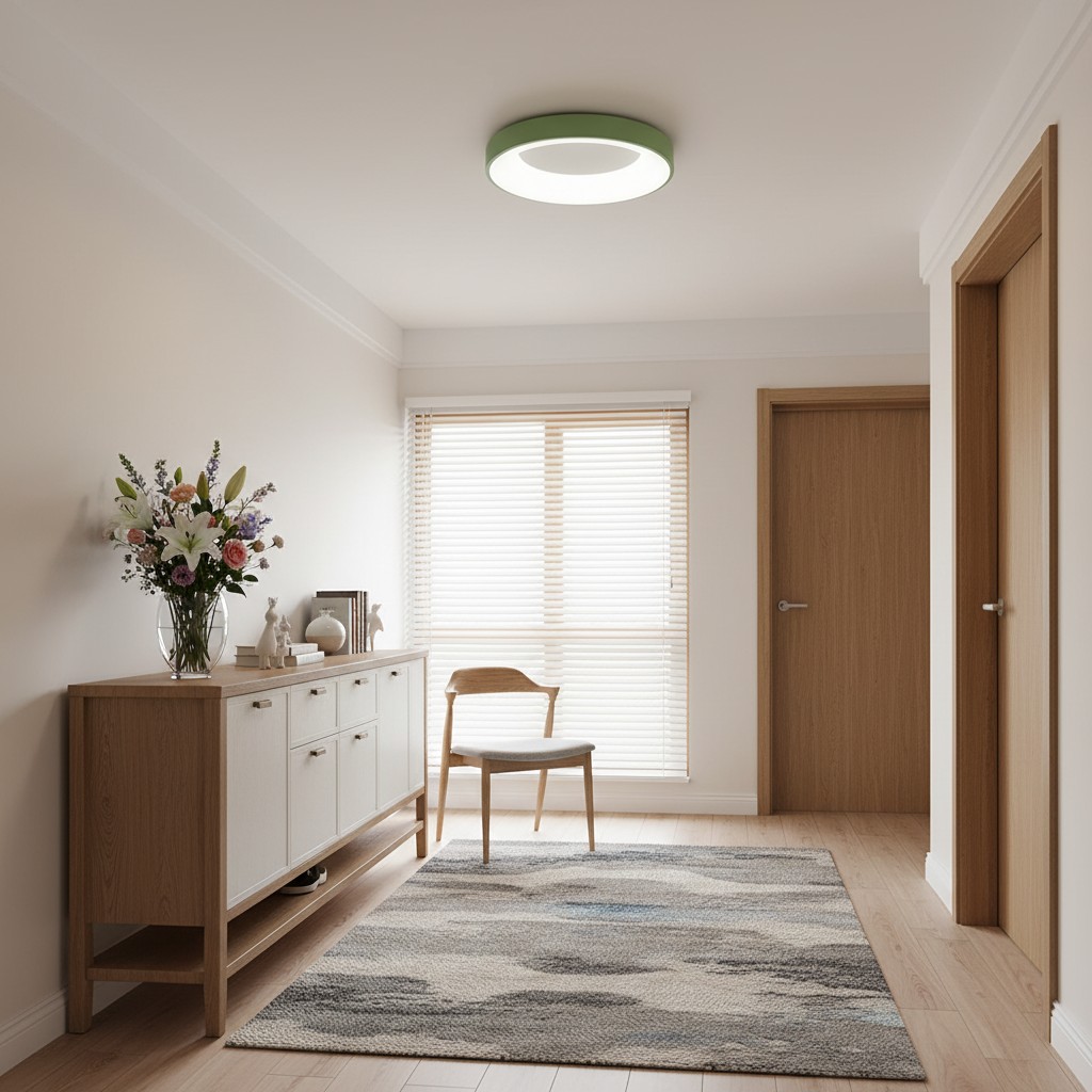 Lumiflexa Deckenleuchte im Eingangsbereich