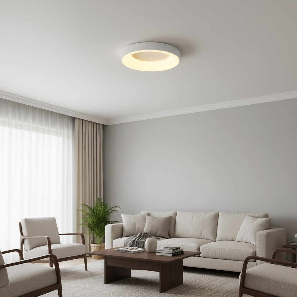 Lumiflexa Deckenleuchte im Wohnzimmer