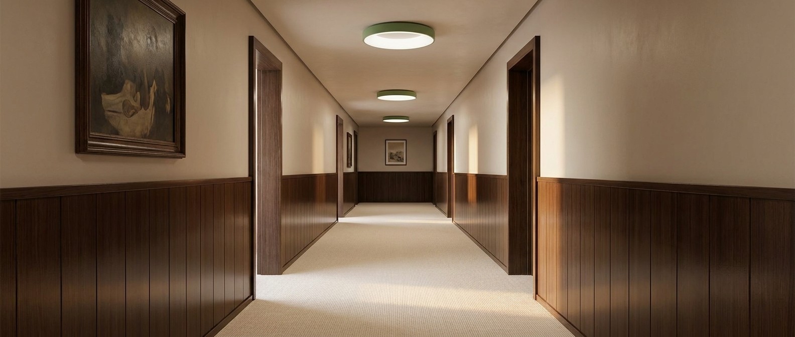 Lumiflexa Deckenleuchte im modernen Raum