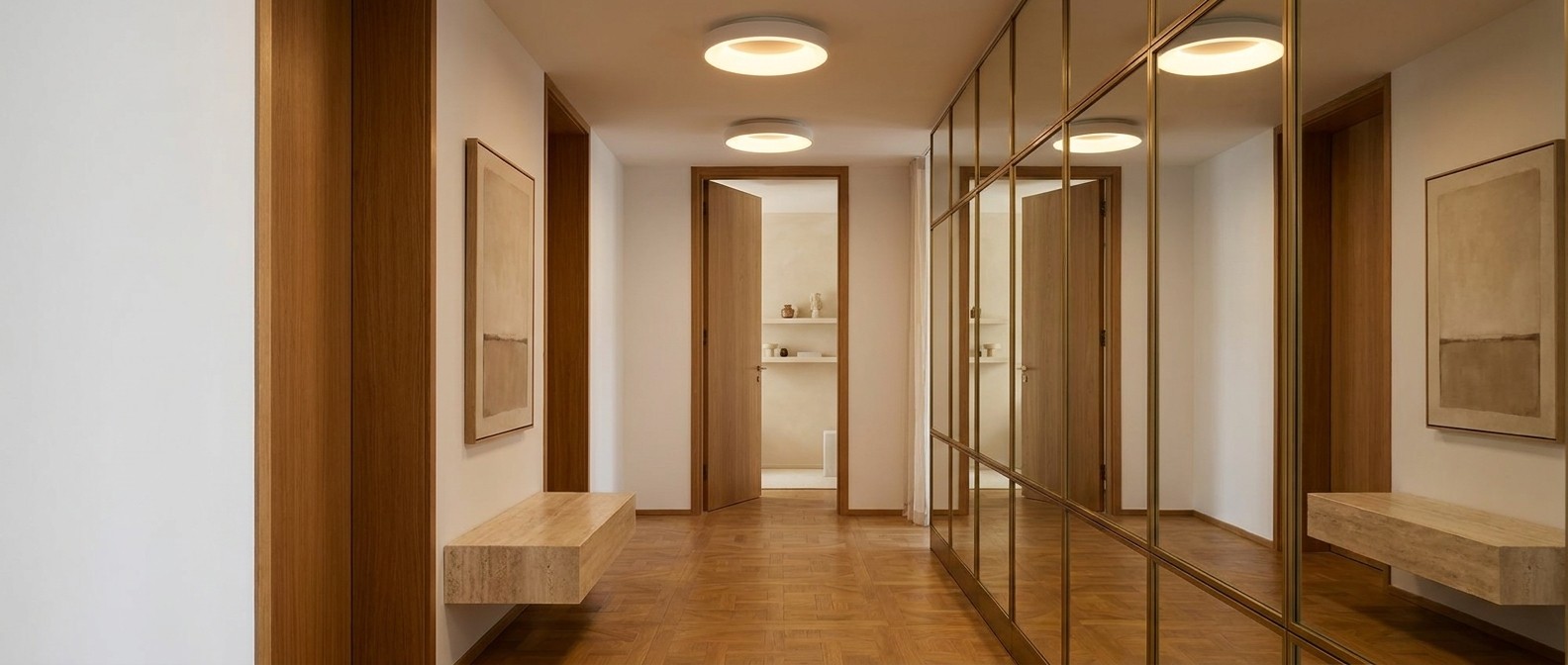 Lumiflexa Deckenleuchte im Wohnbereich