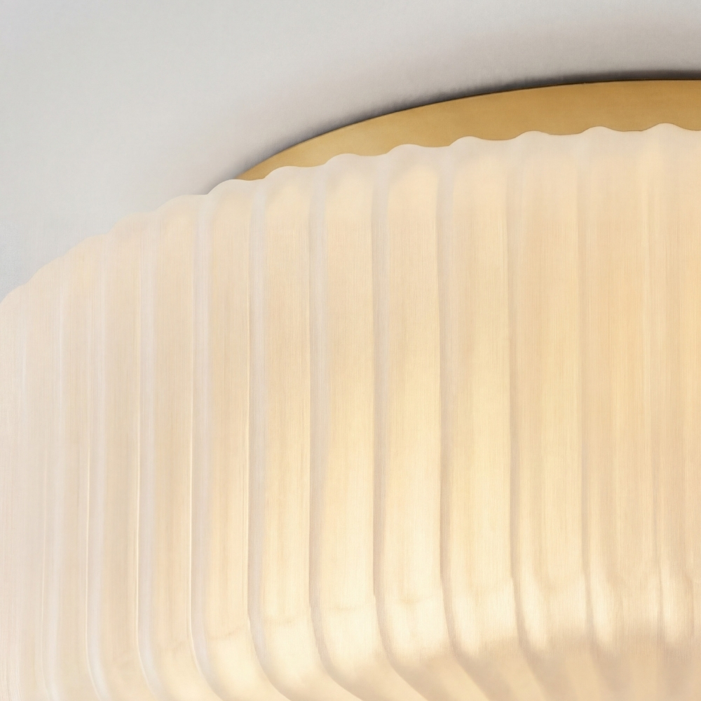 Ribbed Glass Detail