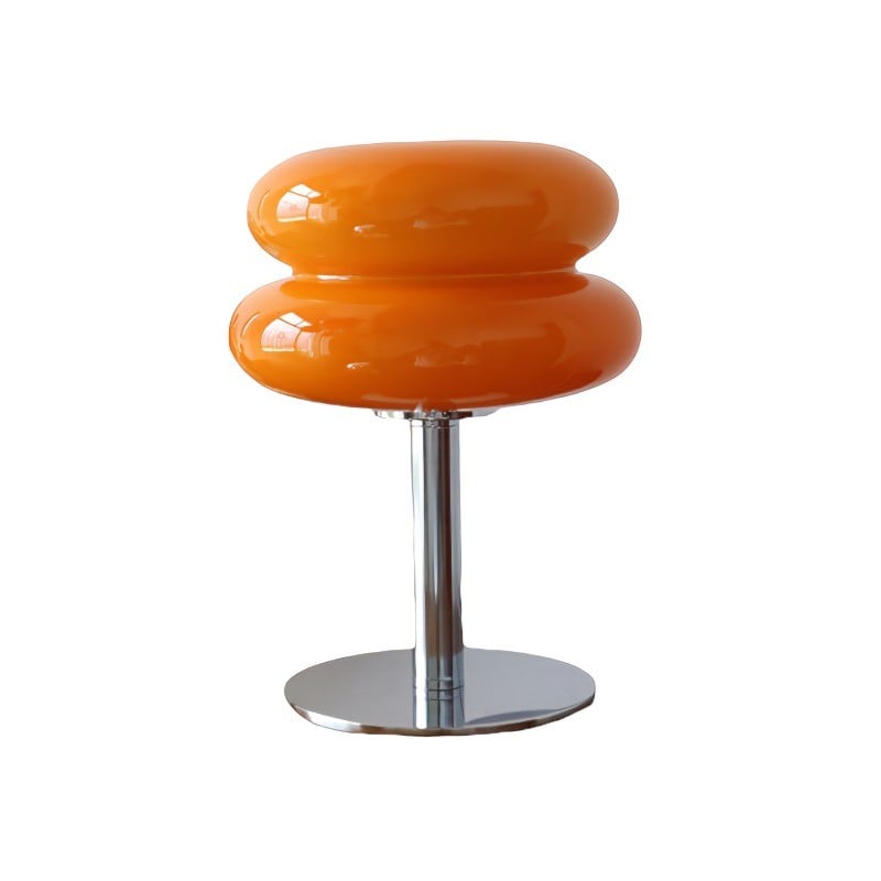 Orange Retro Bauhaus Tischlampe