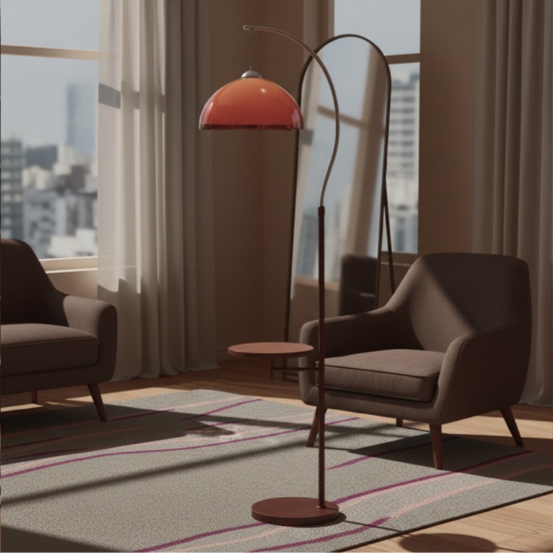 Afterglow Lampe in moderner Sitzecke