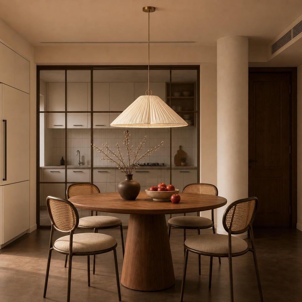 Blossine pendant light in dining room