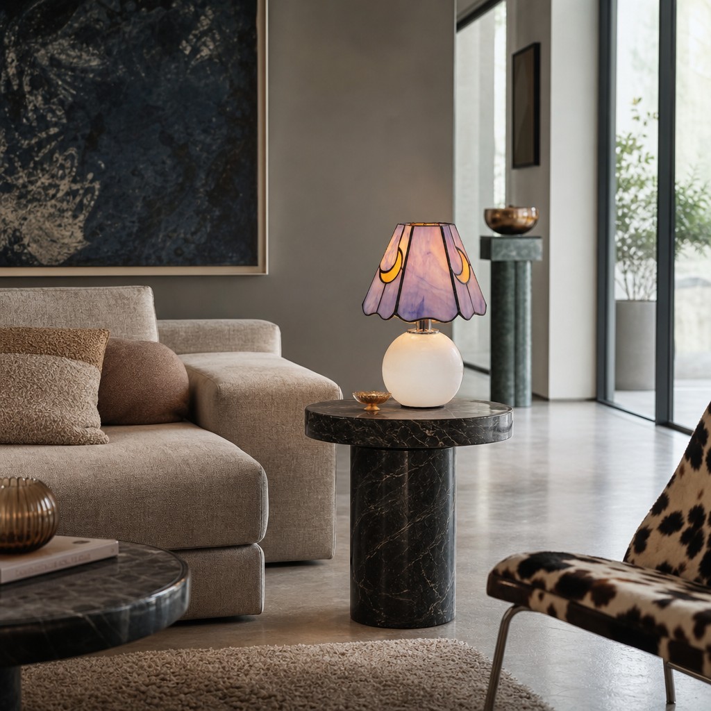 Stellum Tischlampe im Wohnzimmer