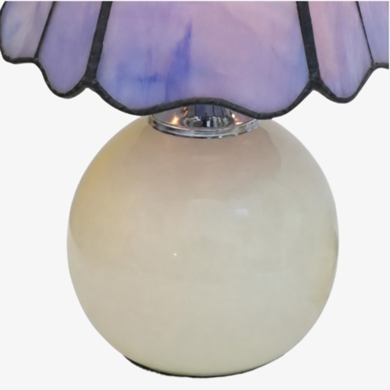 Stellum Tischlampe Sockel und Schirmdetail