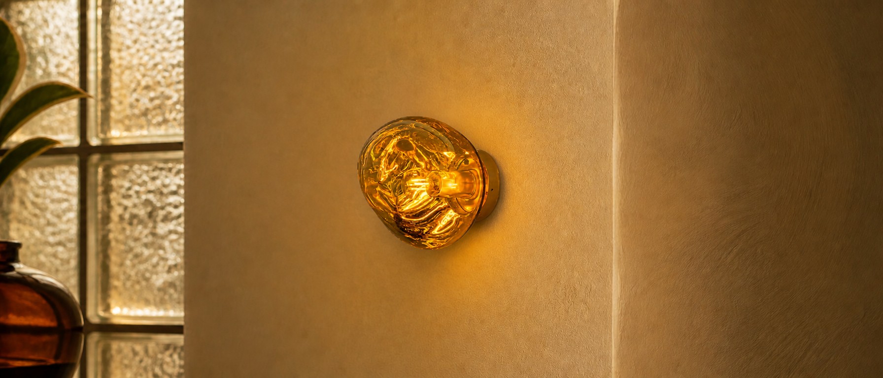 Melt Decorative Dynamic Surface Wall Lamp als stimmungsvolle Wandleuchte