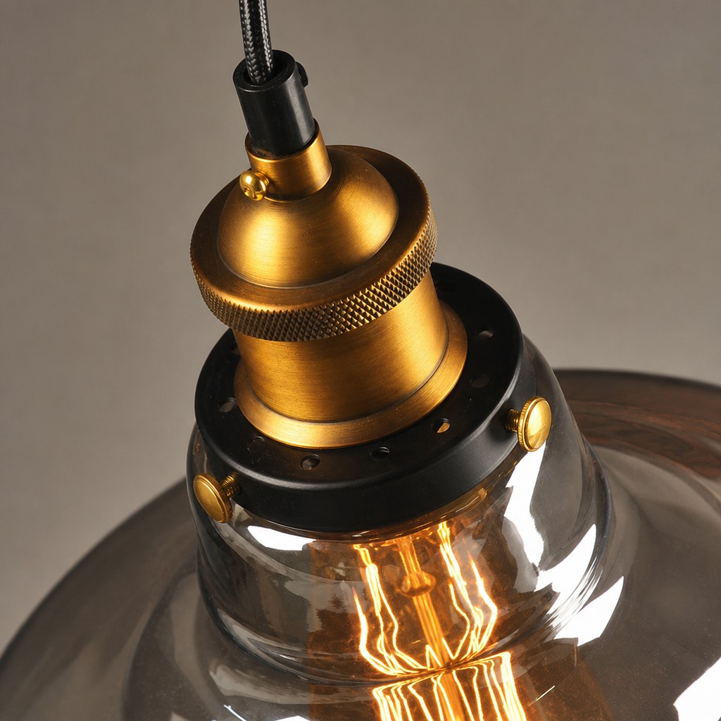 Levy pendant metal socket detail