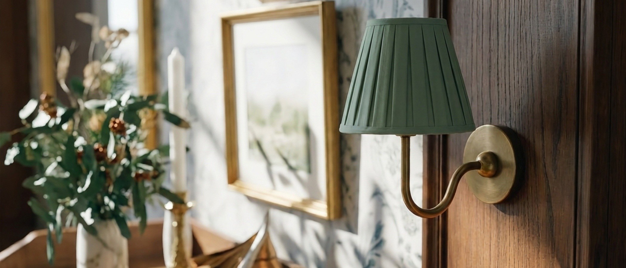 Luvora Wandleuchte im Esszimmer, Küchen- und Wohnbereich