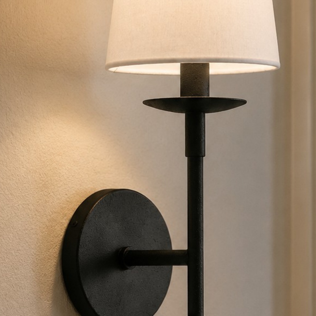 Detail des Bronze-Finishs