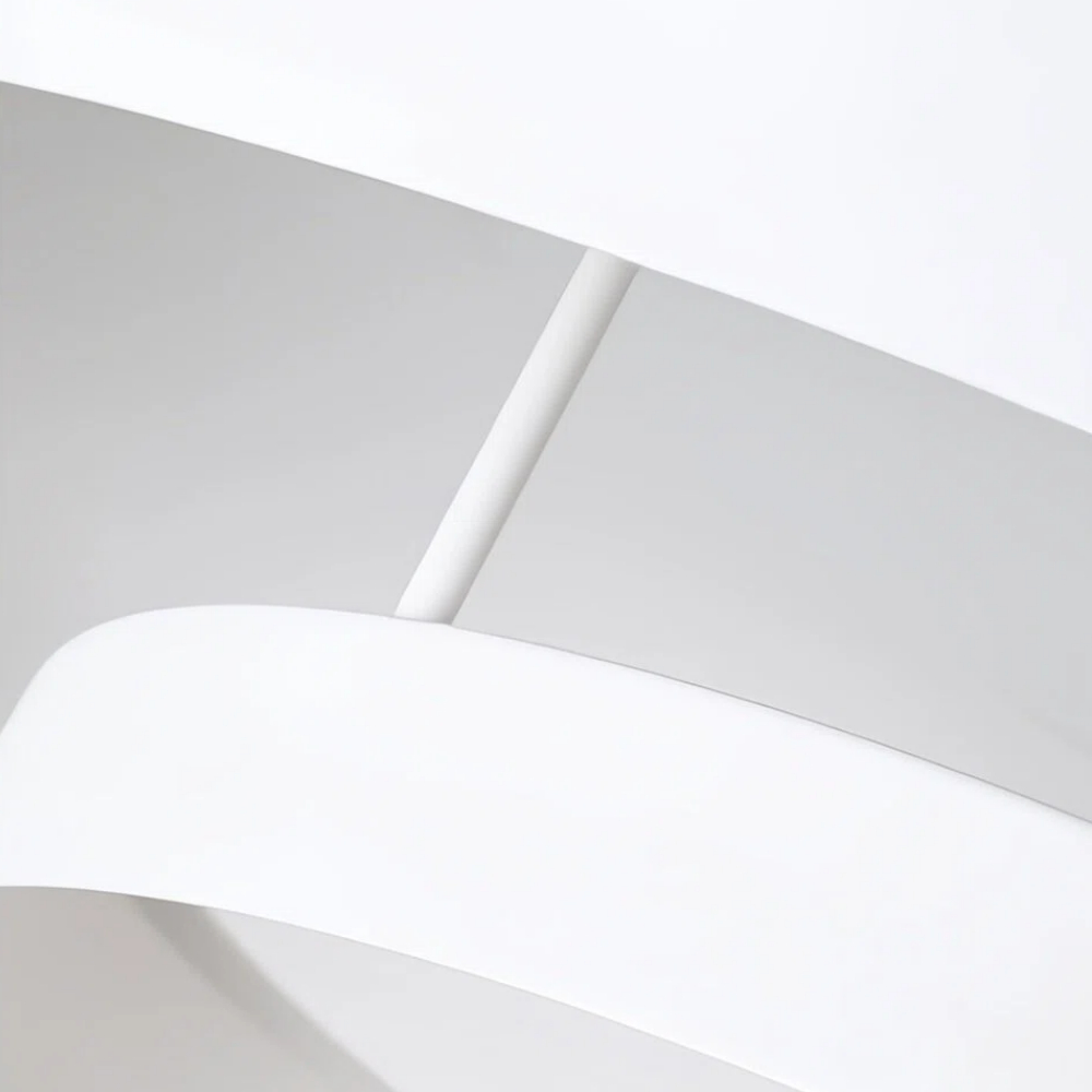 Matte white Orbulis pendant light full product detail