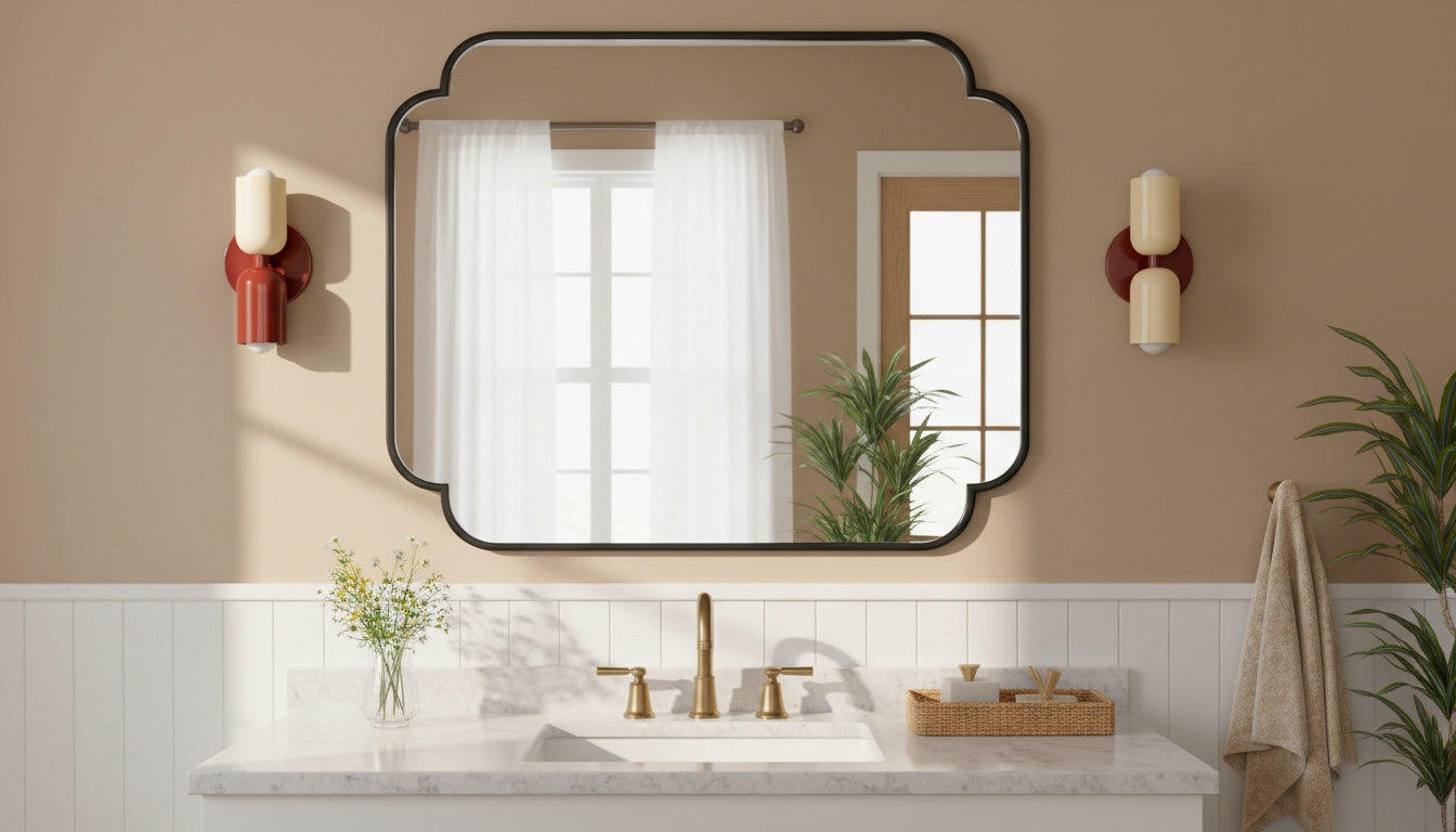 Symra Wandleuchten im Badezimmer