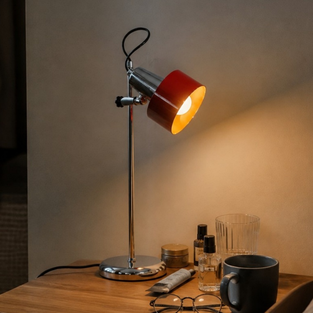 Lampa stołowa Bauhaus w użyciu