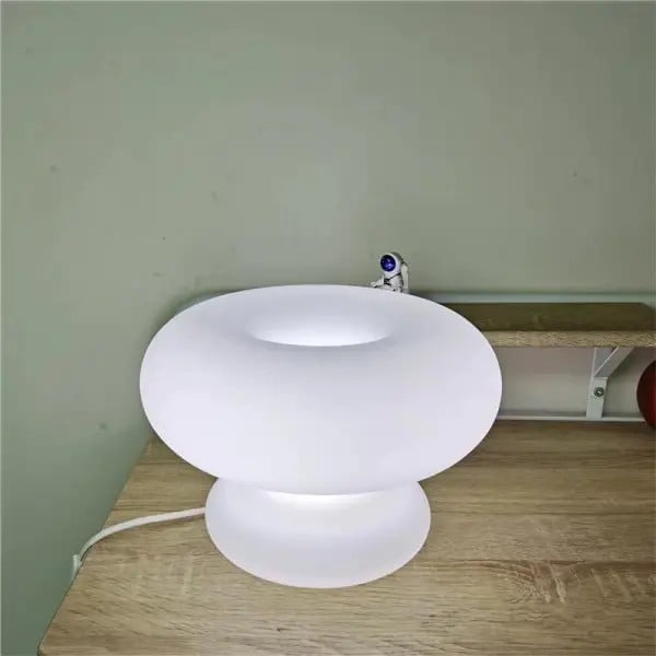 Mushroom Donut Bauhaus Table Lamp S9