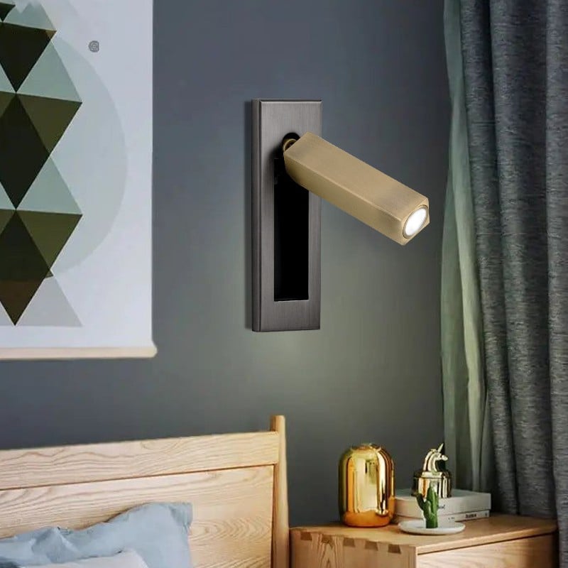 Embedded Bedside Wall Light