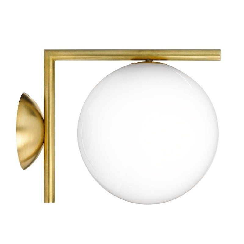 IC Lights Glass Ball Wall Sconce