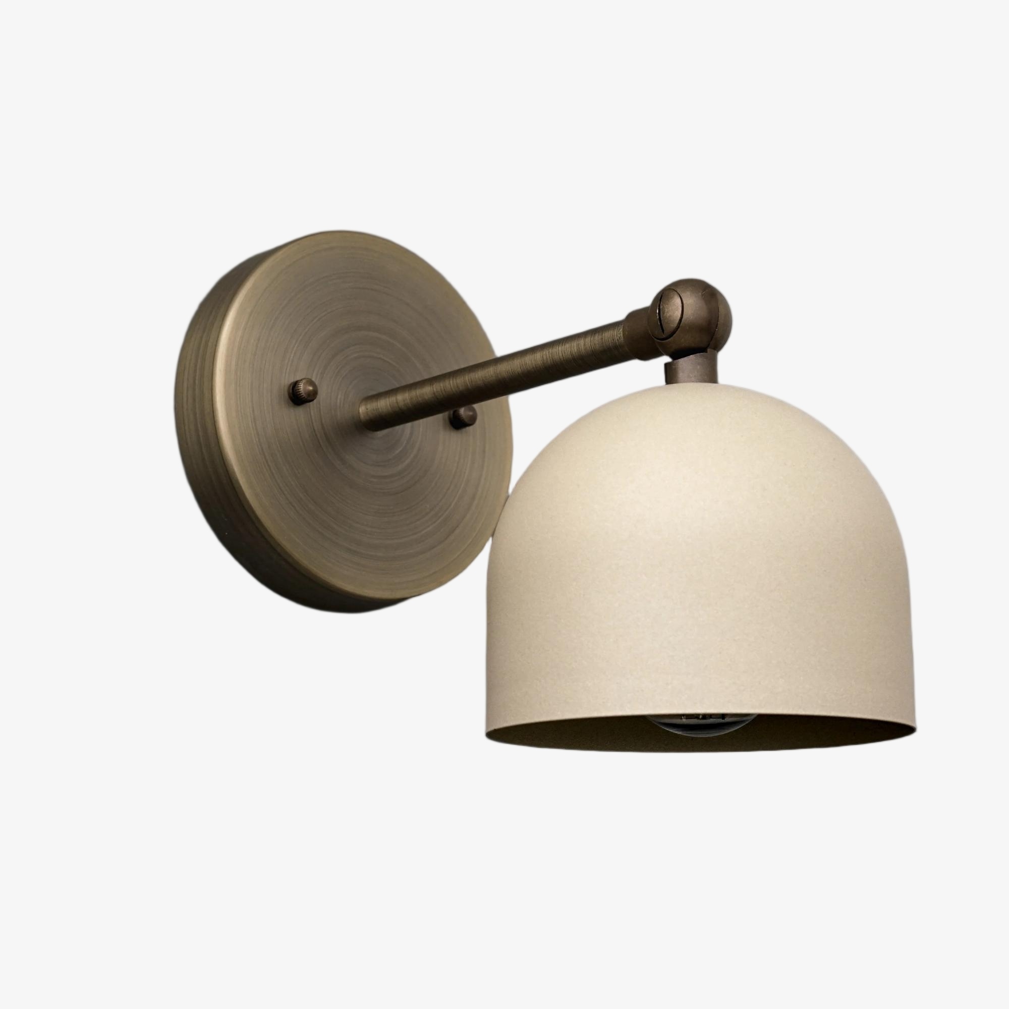Metio Vintage Industrial Dome Shade W...