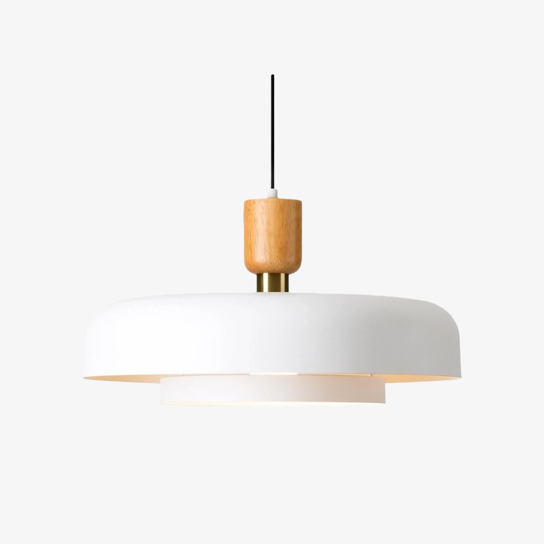Orbulis pendant light in Matte White