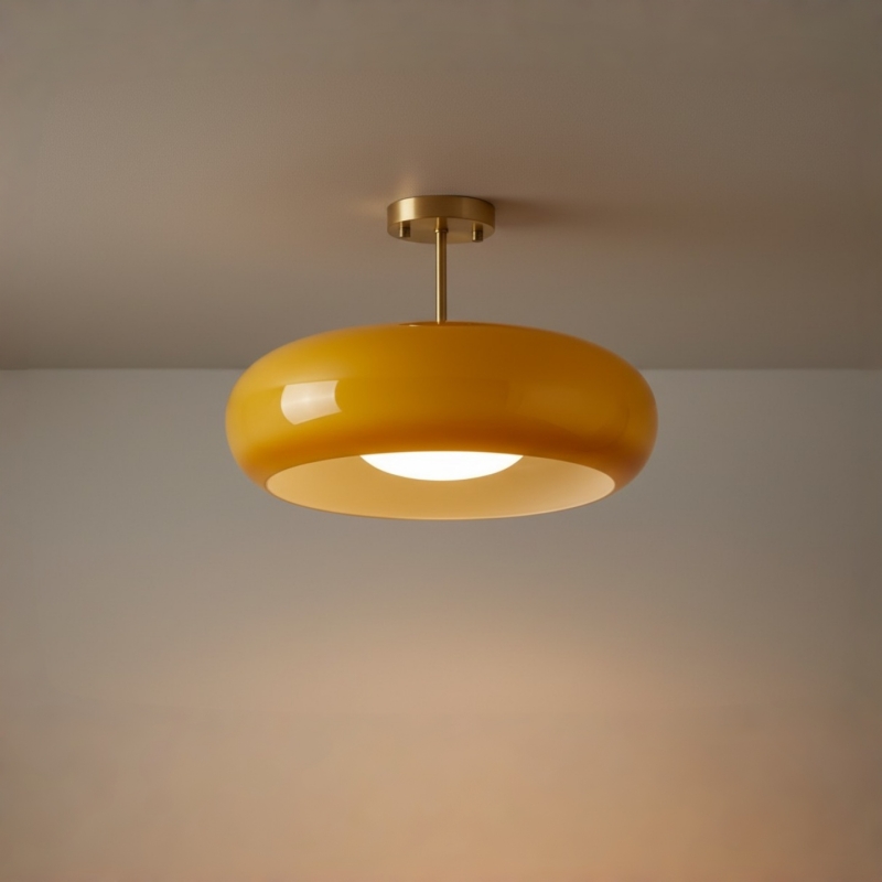 Bauvia Deckenleuchte eingeschaltet