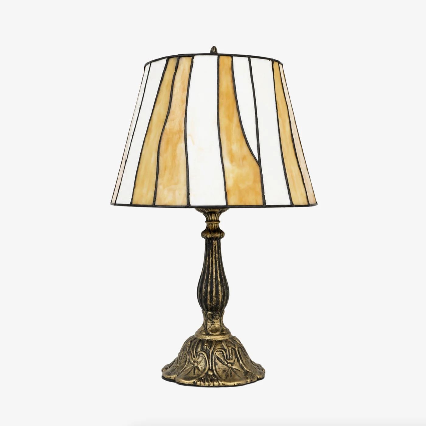 Tiffany-style stained glass table lamp option image