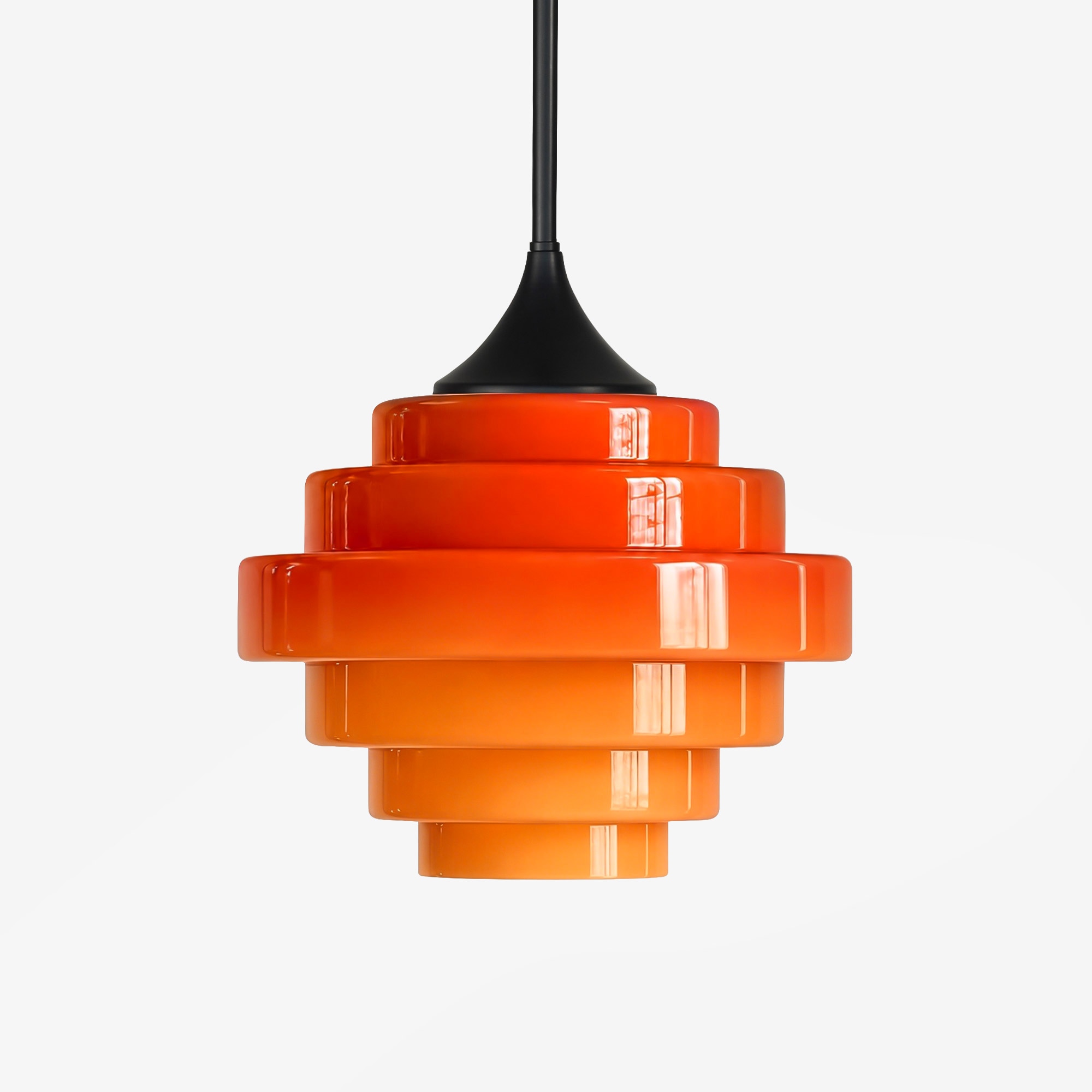 Orange Sanenos pendant light SKU view