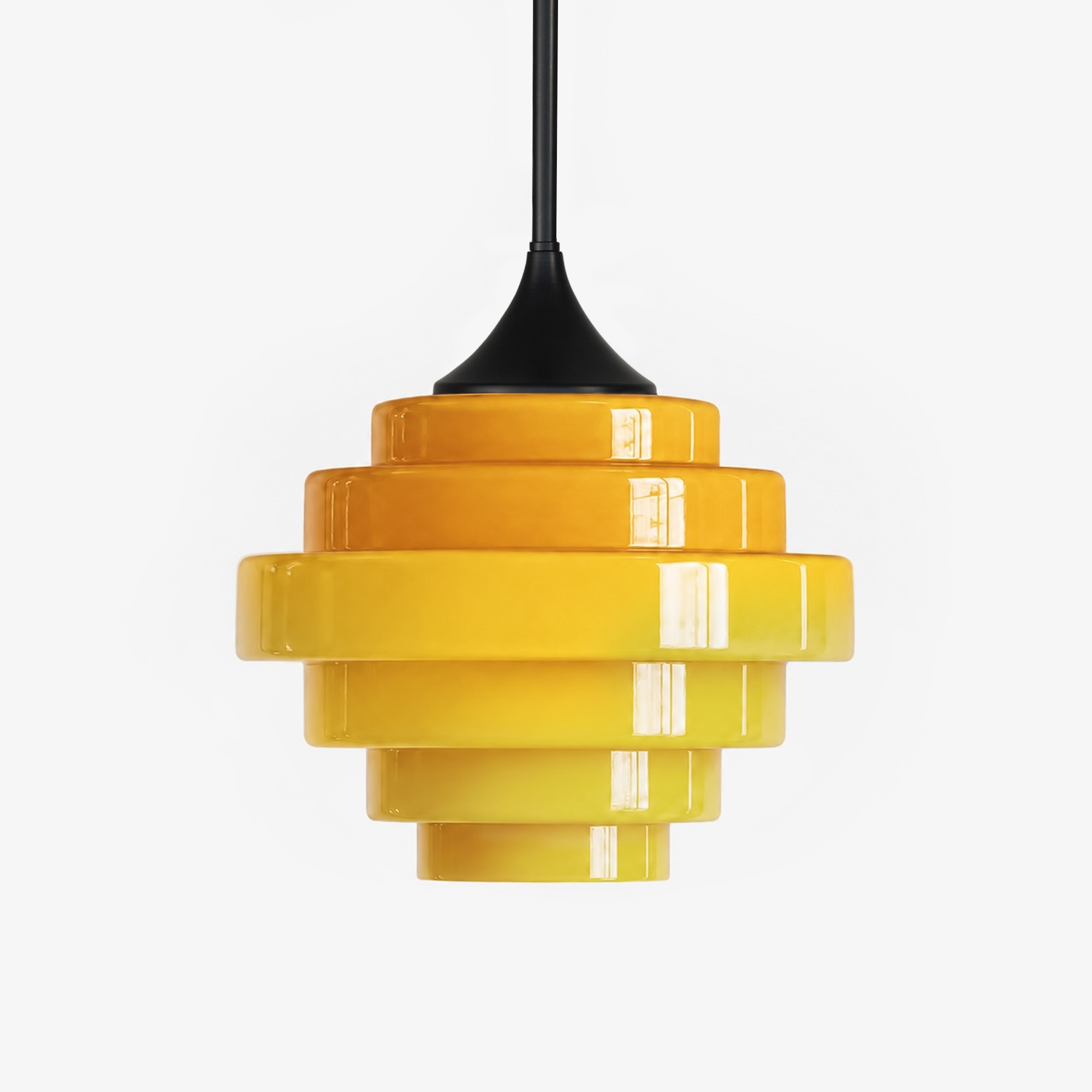 Yellow Sanenos pendant light SKU view