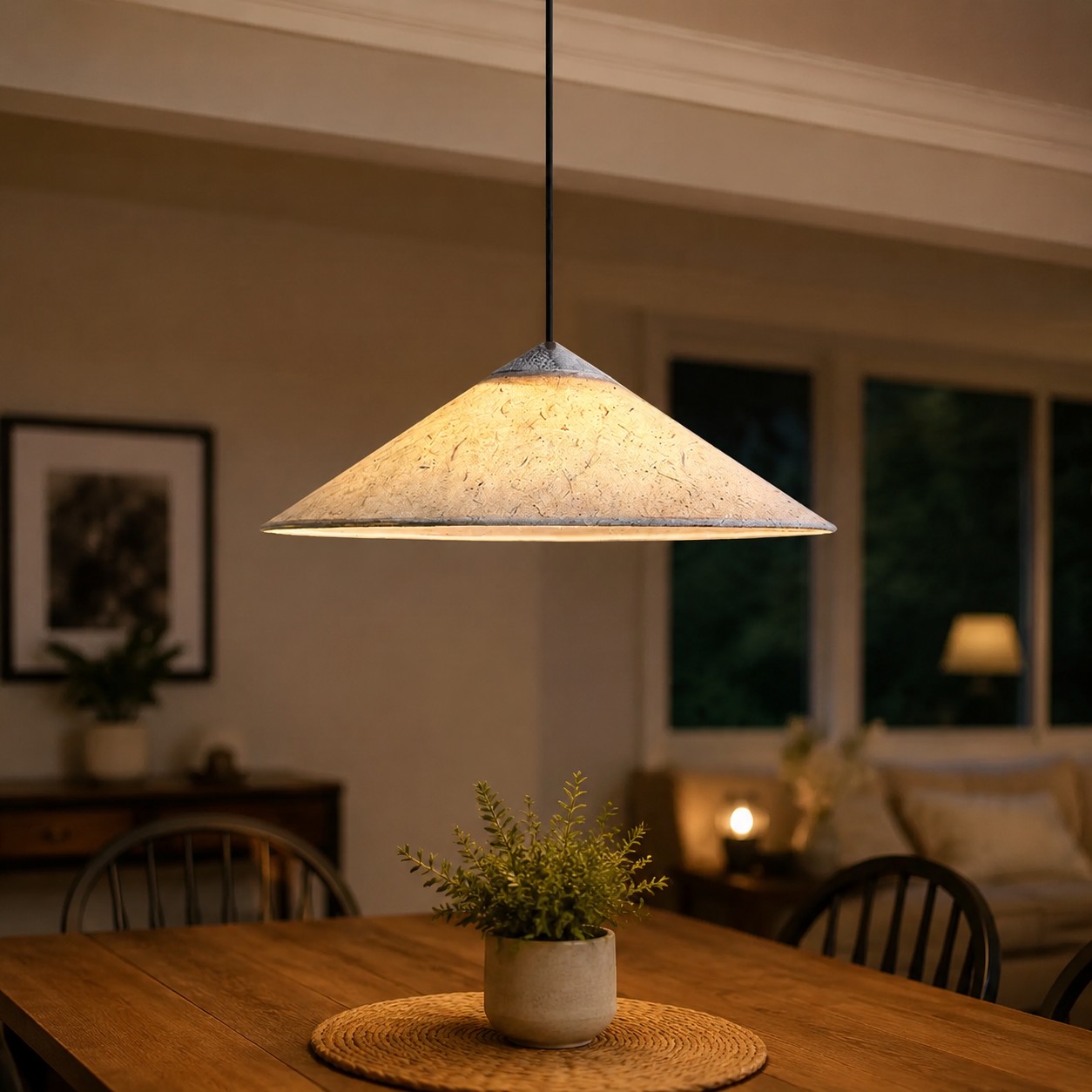 paper pendant light