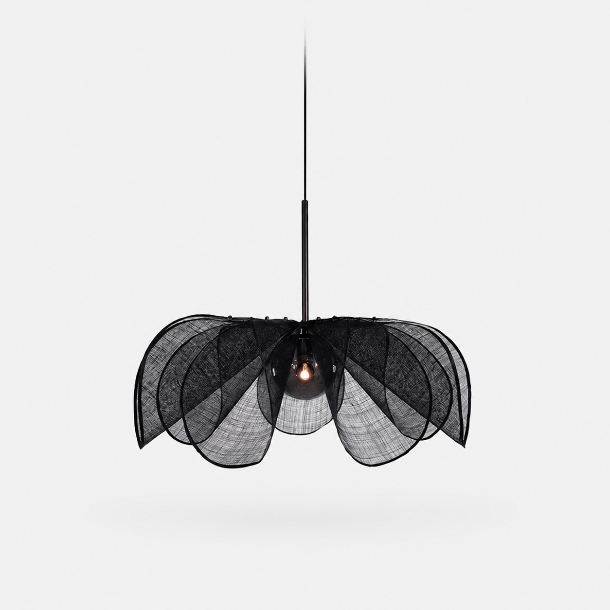 Black 50 cm pendant light