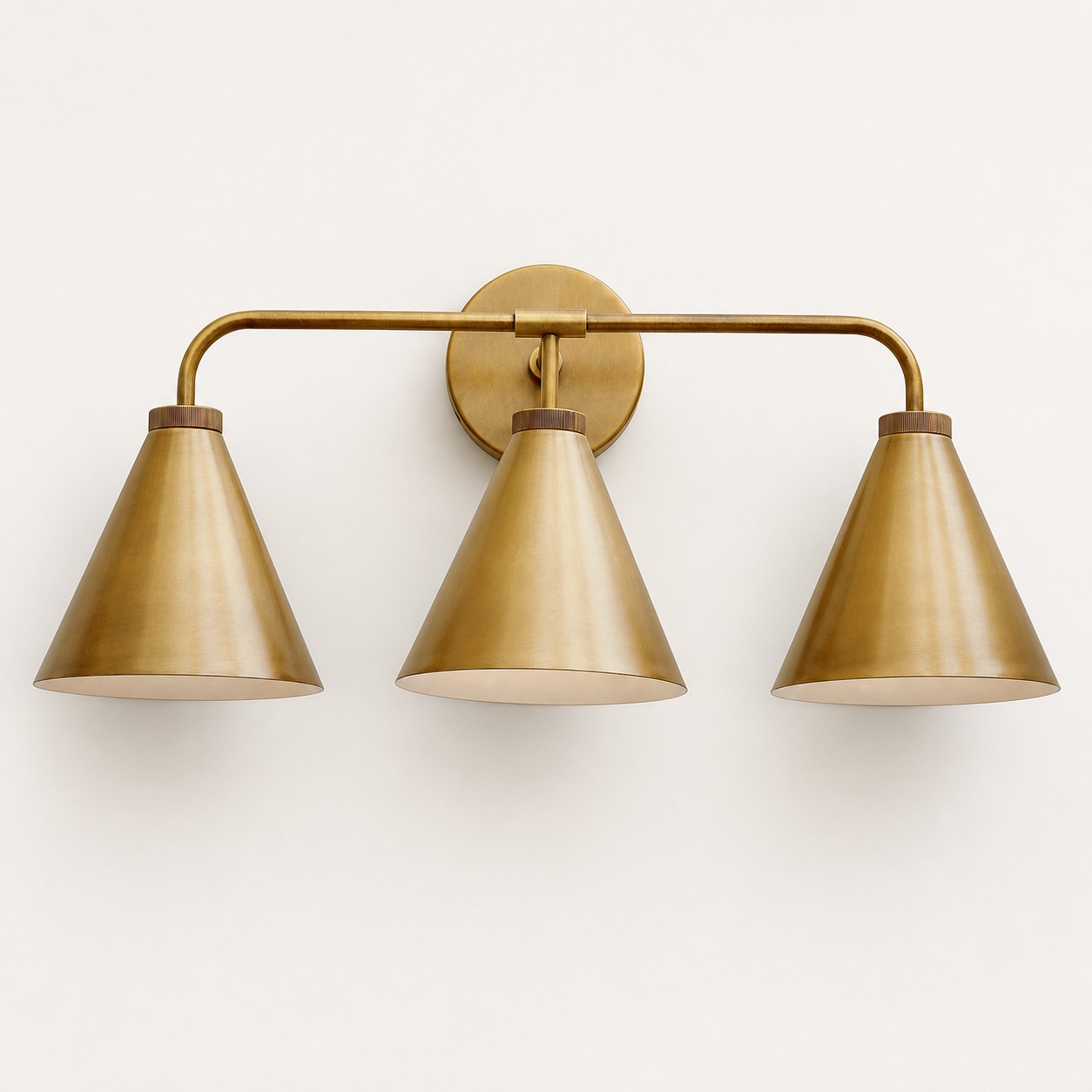 Korvi brass multi-head SKU product view