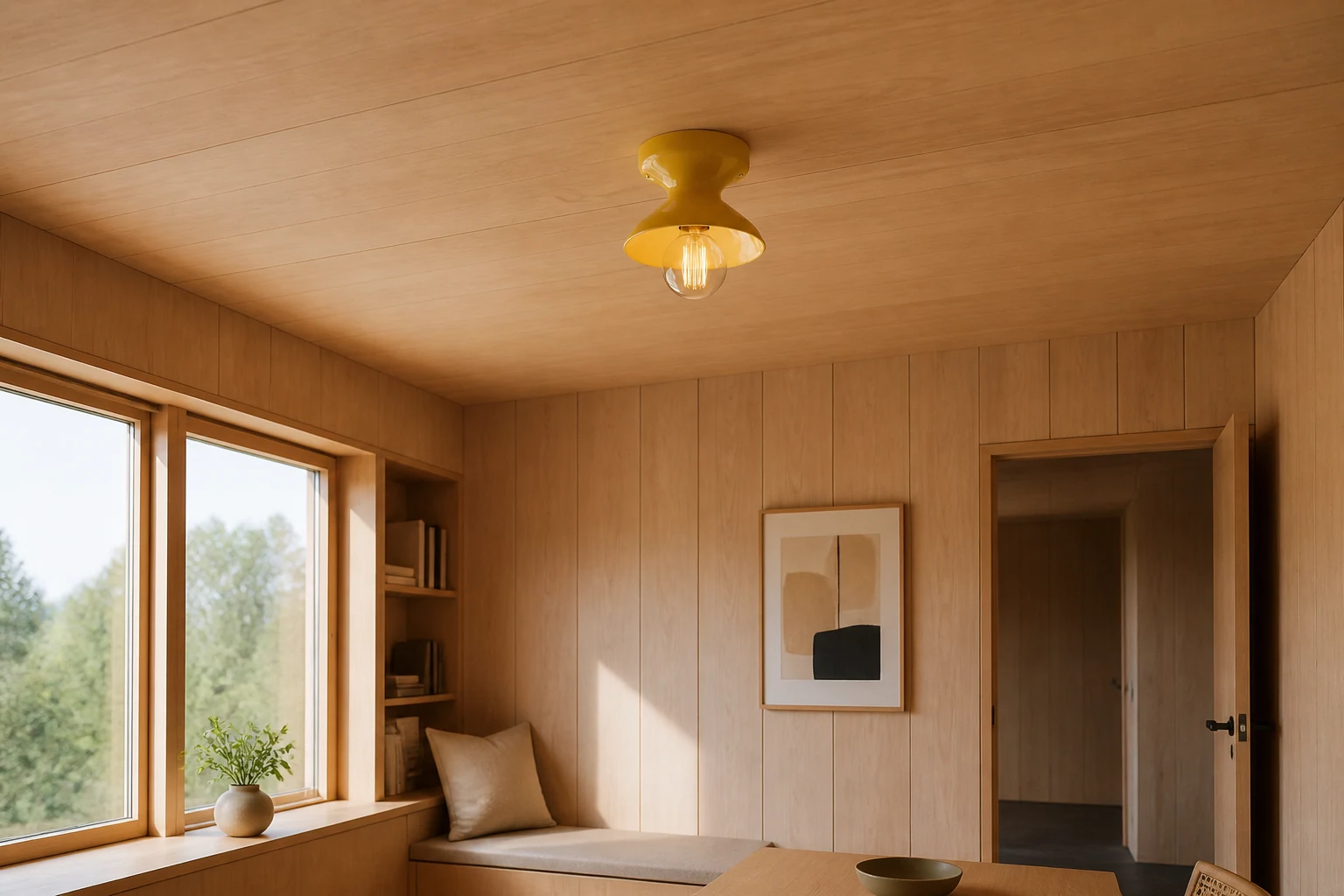 Dravin ceiling lamp in a lifestyle interior scene