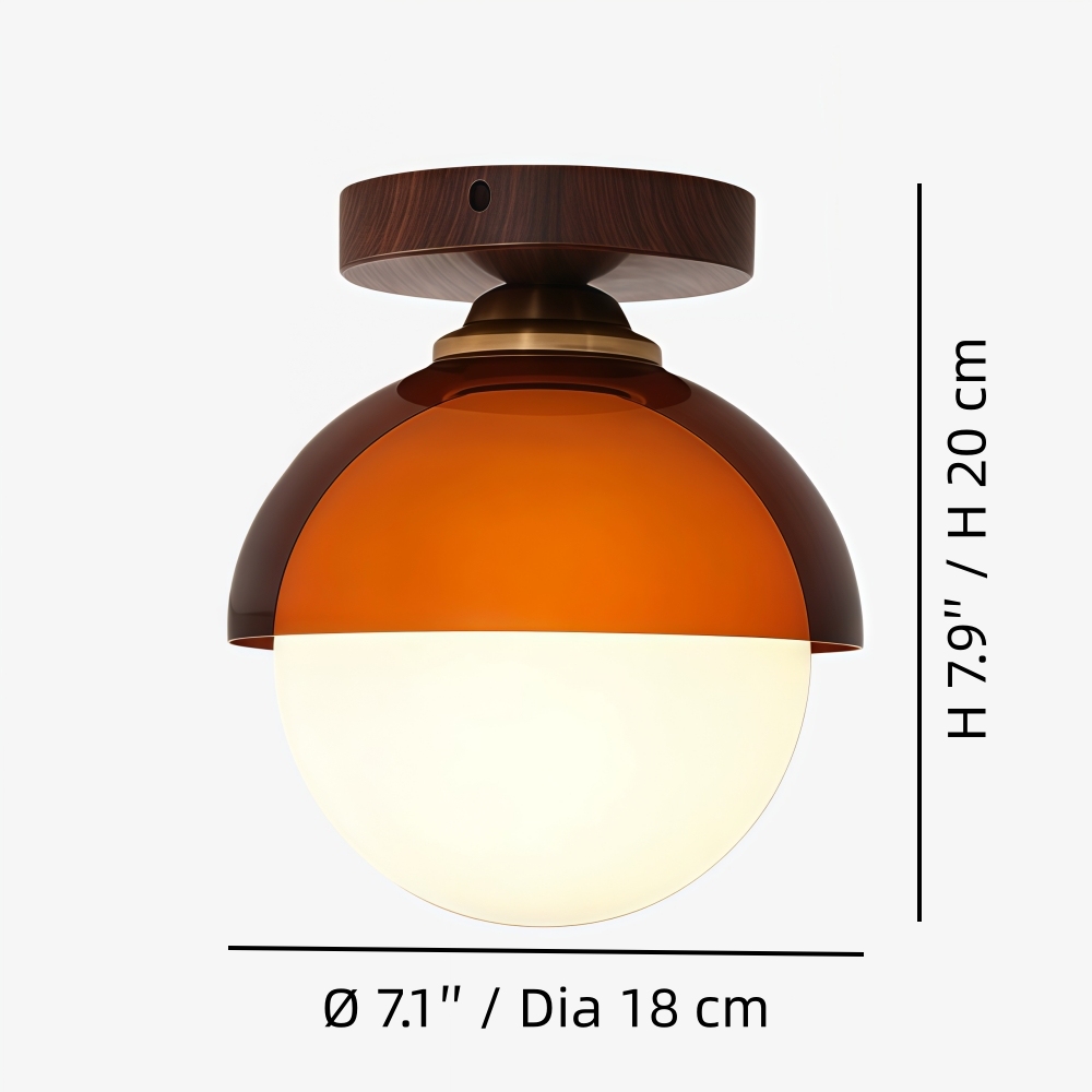 B Mörkbrun - Efterglöd