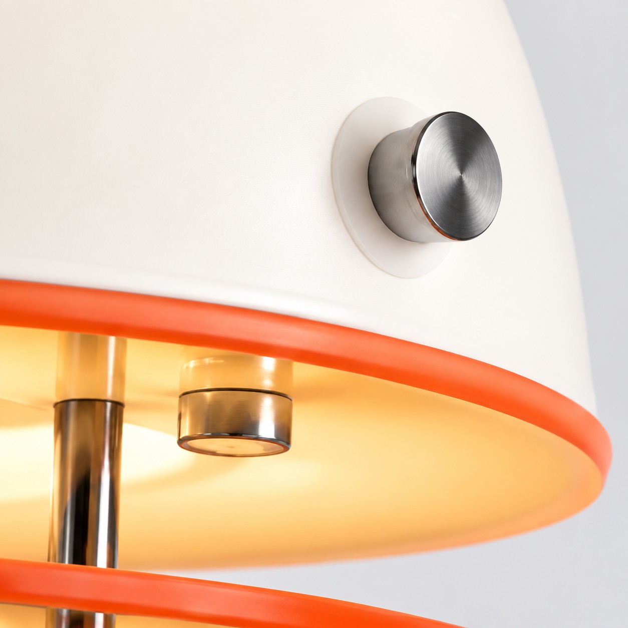 Widoczne połączenia metalowe - lampa wisząca Afterglow