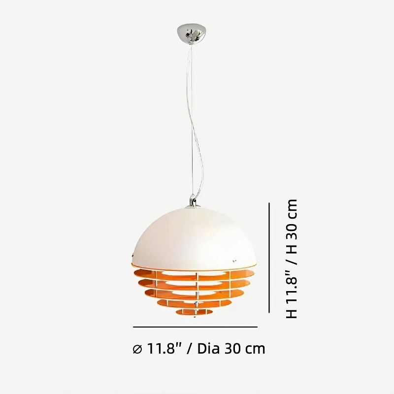 Wymiary średnica 30 cm - lampa wisząca Afterglow