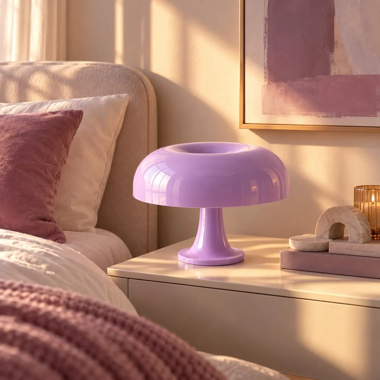 Lilla Nessino lamp in a softly lit room