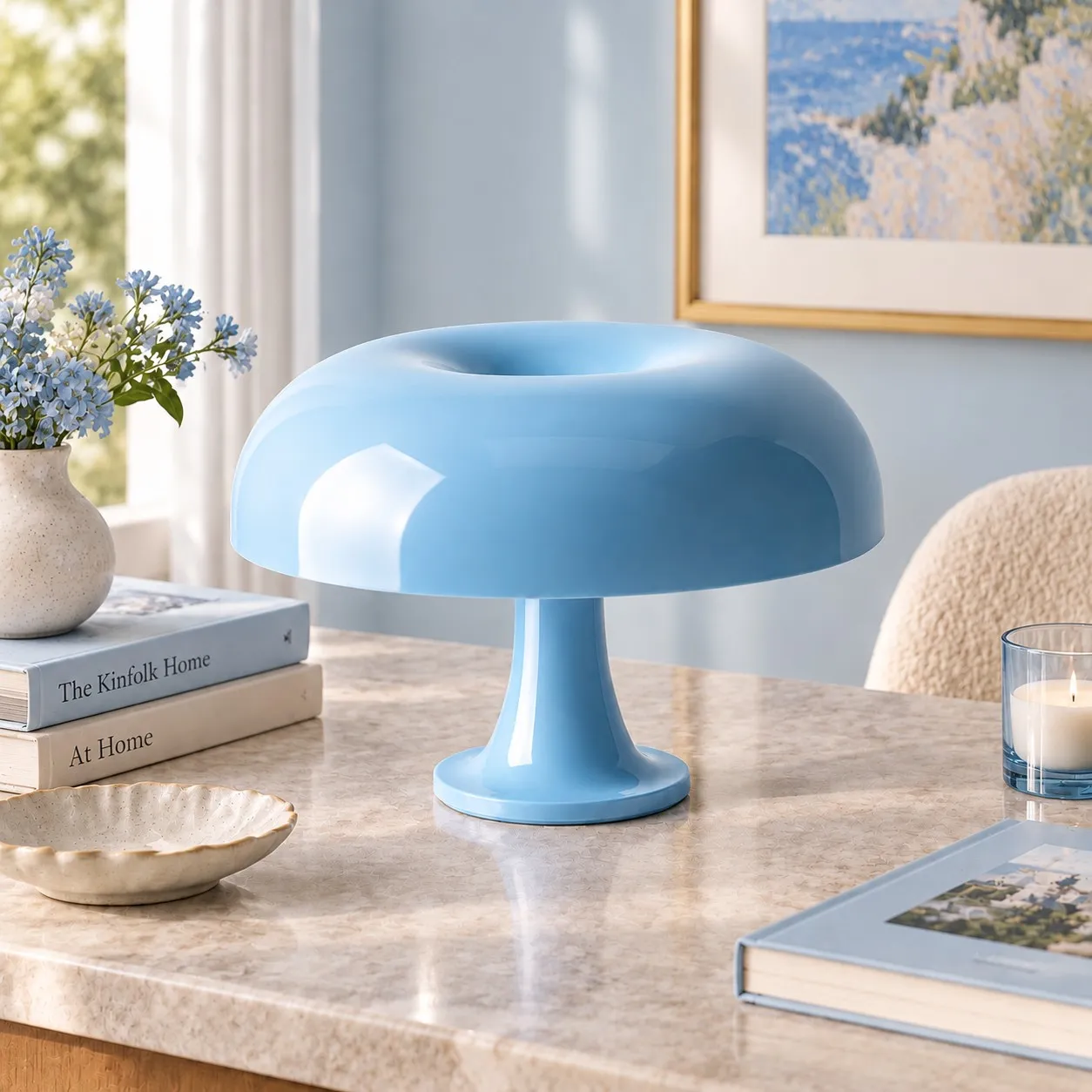 Azzurro cielo Nessino table lamp colour preview
