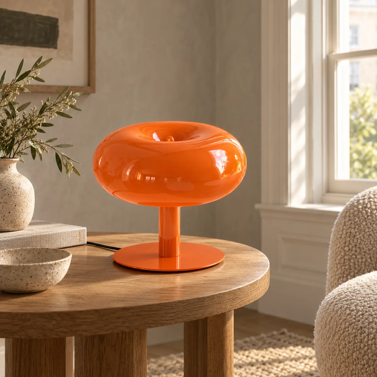 Base, Stem, and a Hand-Blown Mushroom