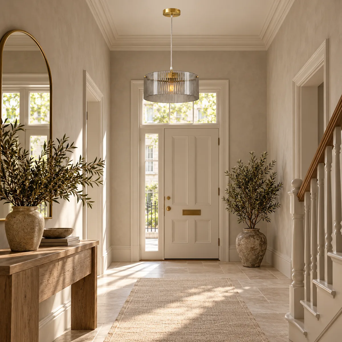 Fittings, Canopy, and a Ribbed Glass Drum