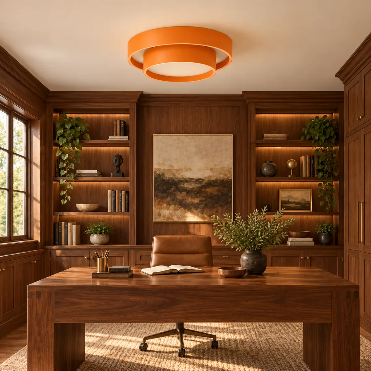 Outer Ring, Inner Drum, Built-In LED