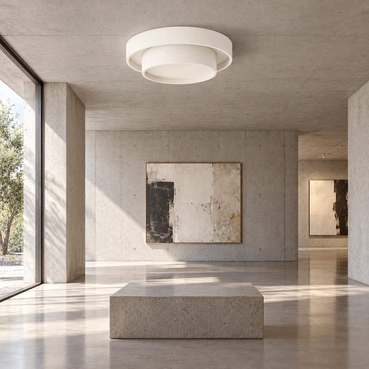 Outer Ring, Inner Drum, Built-In LED
